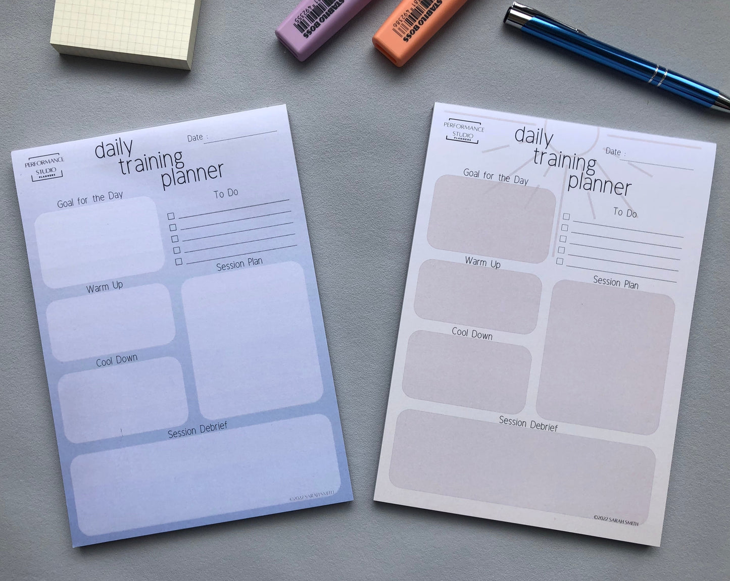 Daily Training Planner