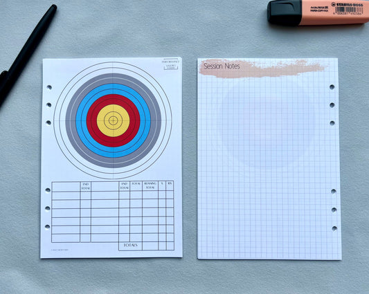 Target Plot Journal Pages