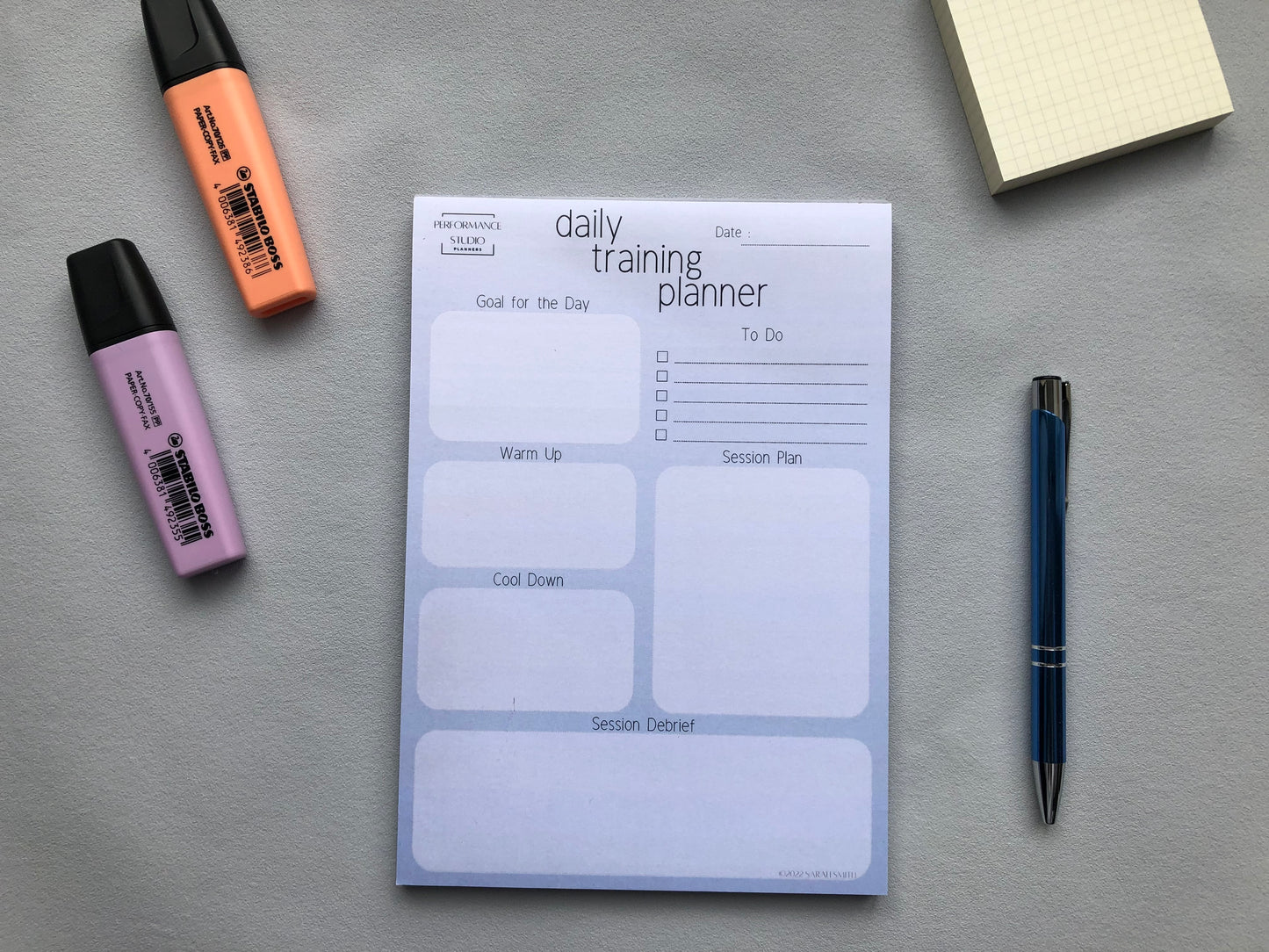 Daily Training Planner